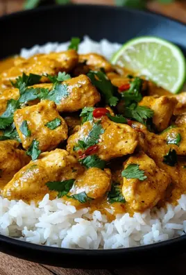 Curry-Geschnetzeltes mit Reis