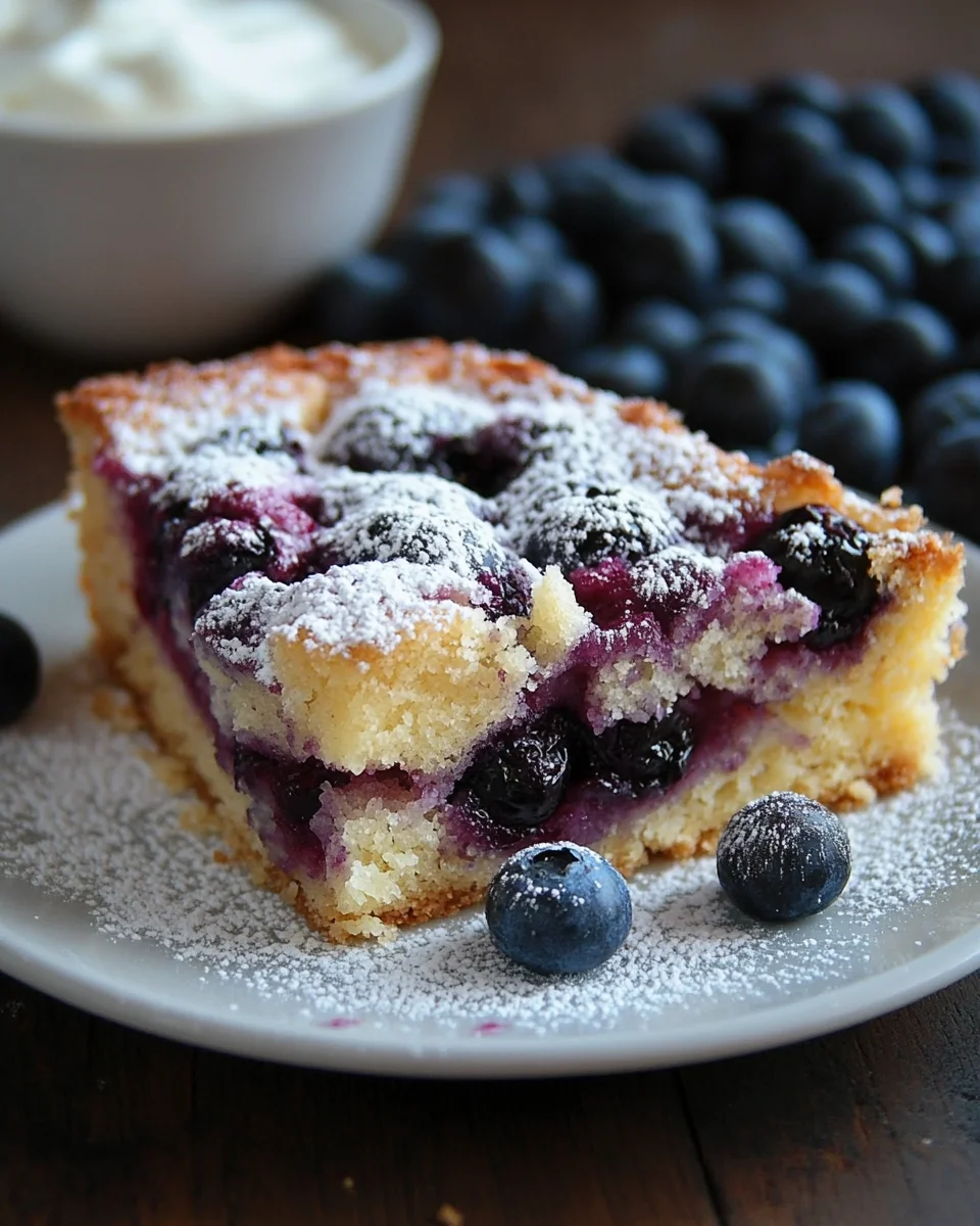 Heidelbeerkuchen