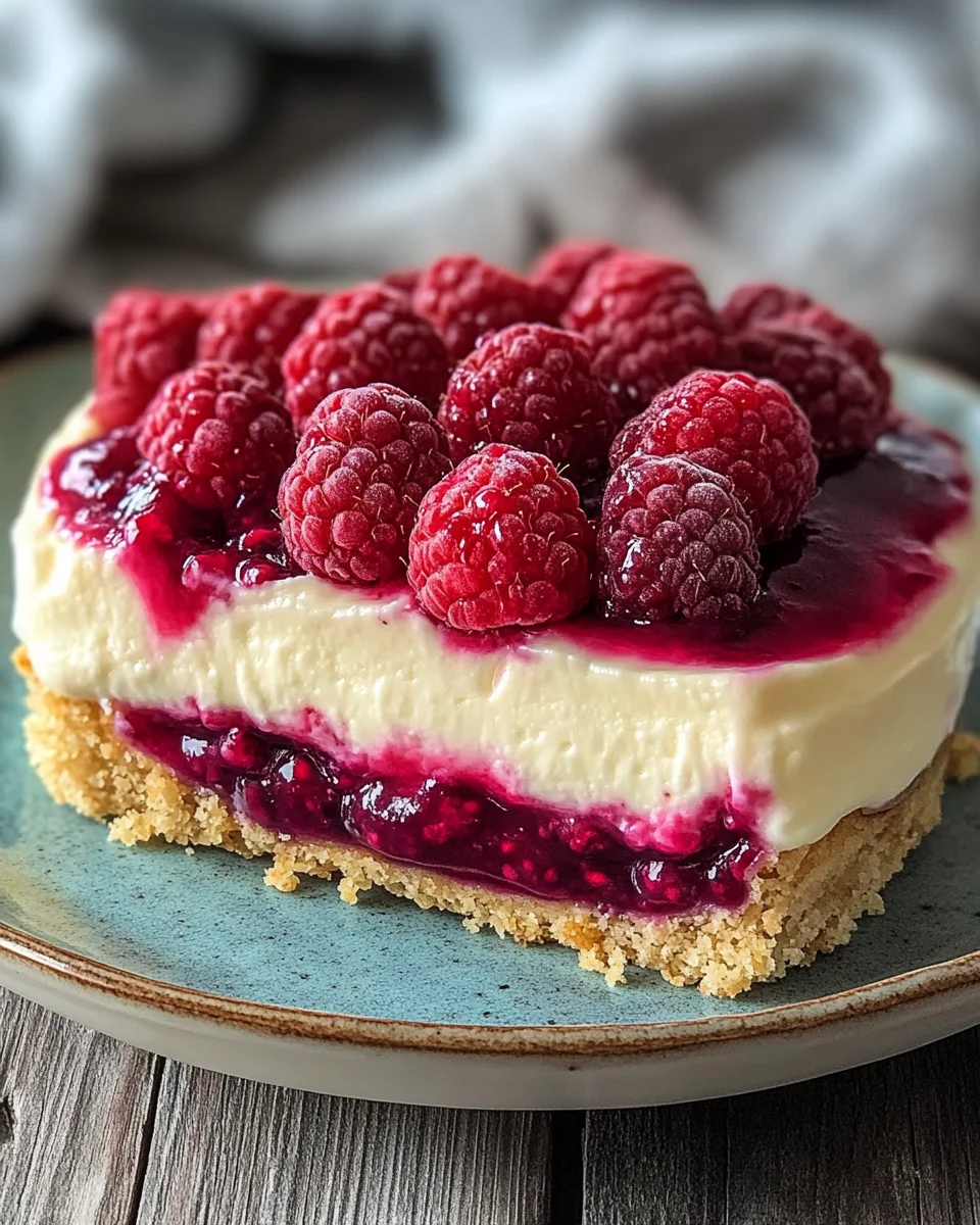 Himbeer mit Schmandcreme 20 Himbeer