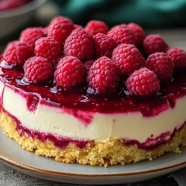 Himbeer mit Schmandcreme