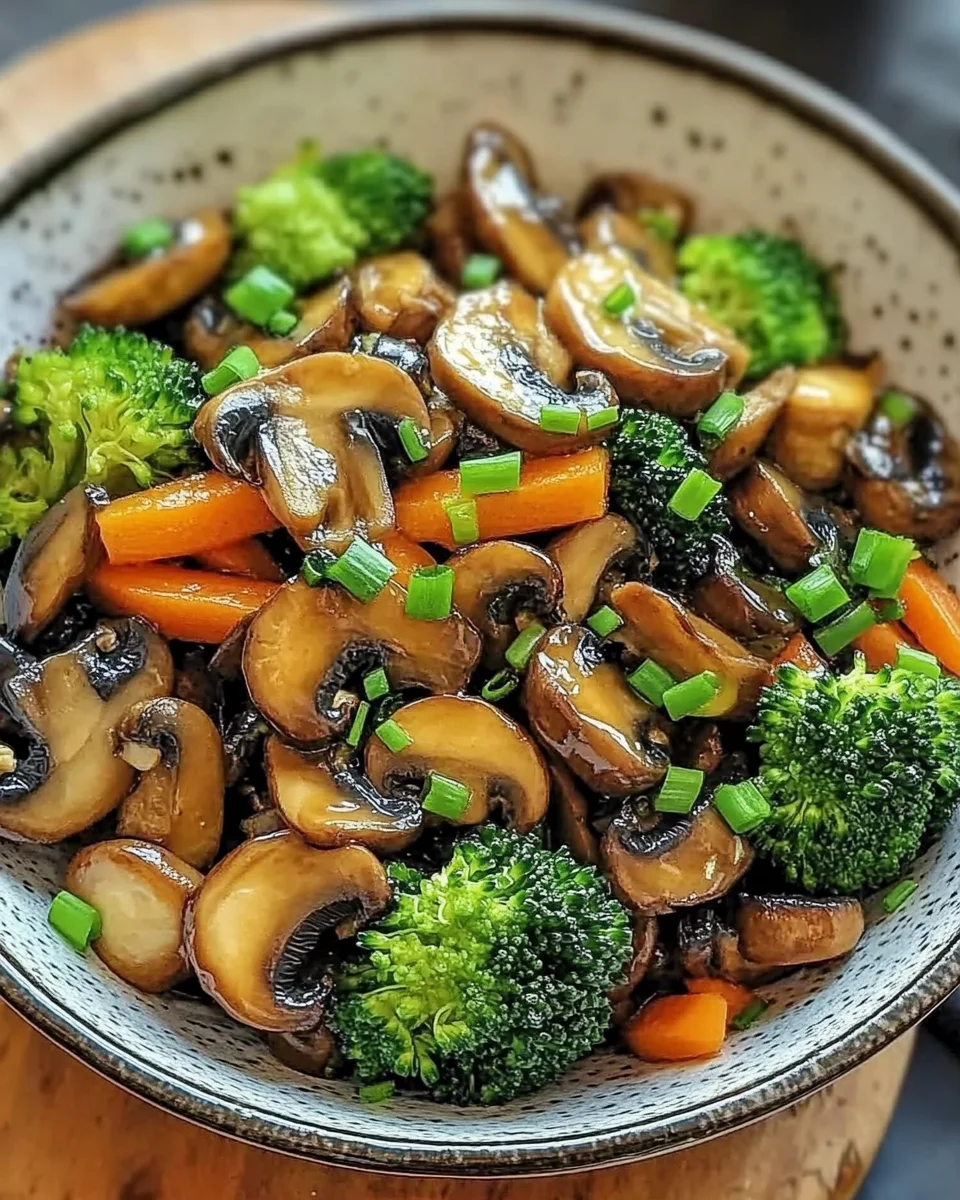 15-Minuten-Pfanne mit Champignons, Brokkoli und Karotten 24 15-Minuten-Pfanne mit Champignons, Brokkoli und Karotten
