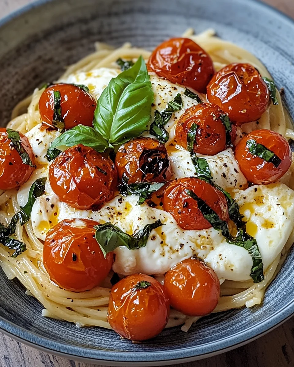 Burrata Pasta mit Tomaten aus dem Ofen 21 Burrata Pasta mit Tomaten aus dem Ofen