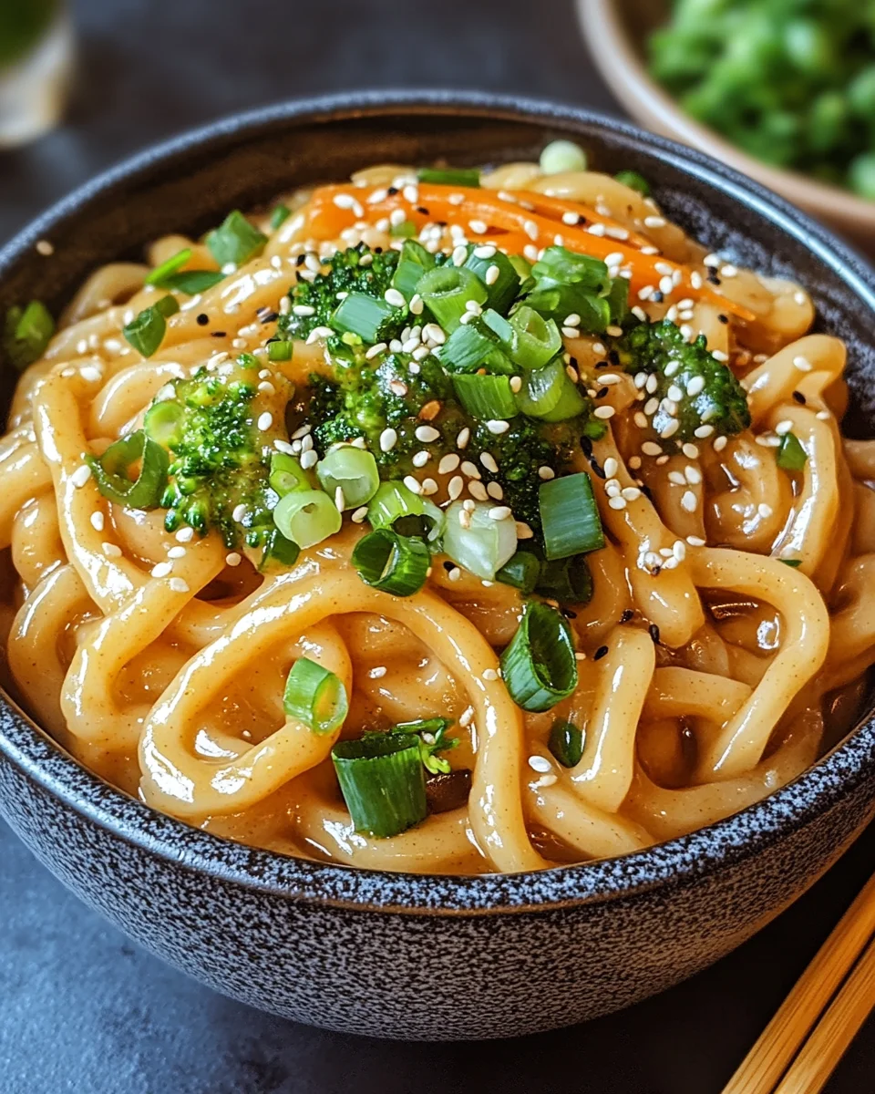 Erdnussbutter Udon Nudeln 24 Erdnussbutter Udon Nudeln