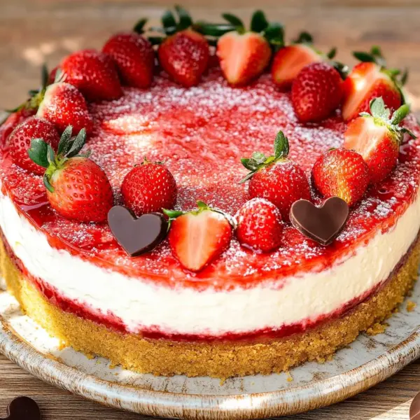 Erdbeertorte mit Joghurtcreme