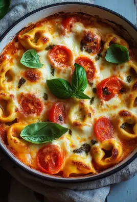 Tortelliniauflauf mit Tomate und Mozzarella 22 Tortelliniauflauf mit Tomate und Mozzarella