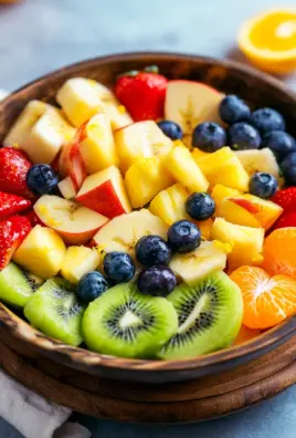 Obstsalat mit klassischem Dressing 21 Obstsalat mit klassischem Dressing
