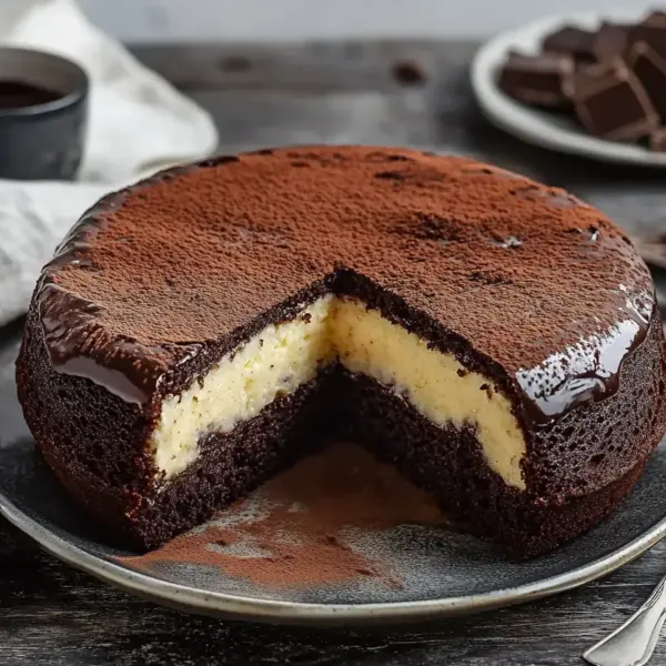 Schokokuchen mit Pudding