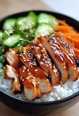 Koreanischer Reis Hähnchen Bowl 24 Koreanischer Reis Hähnchen Bowl