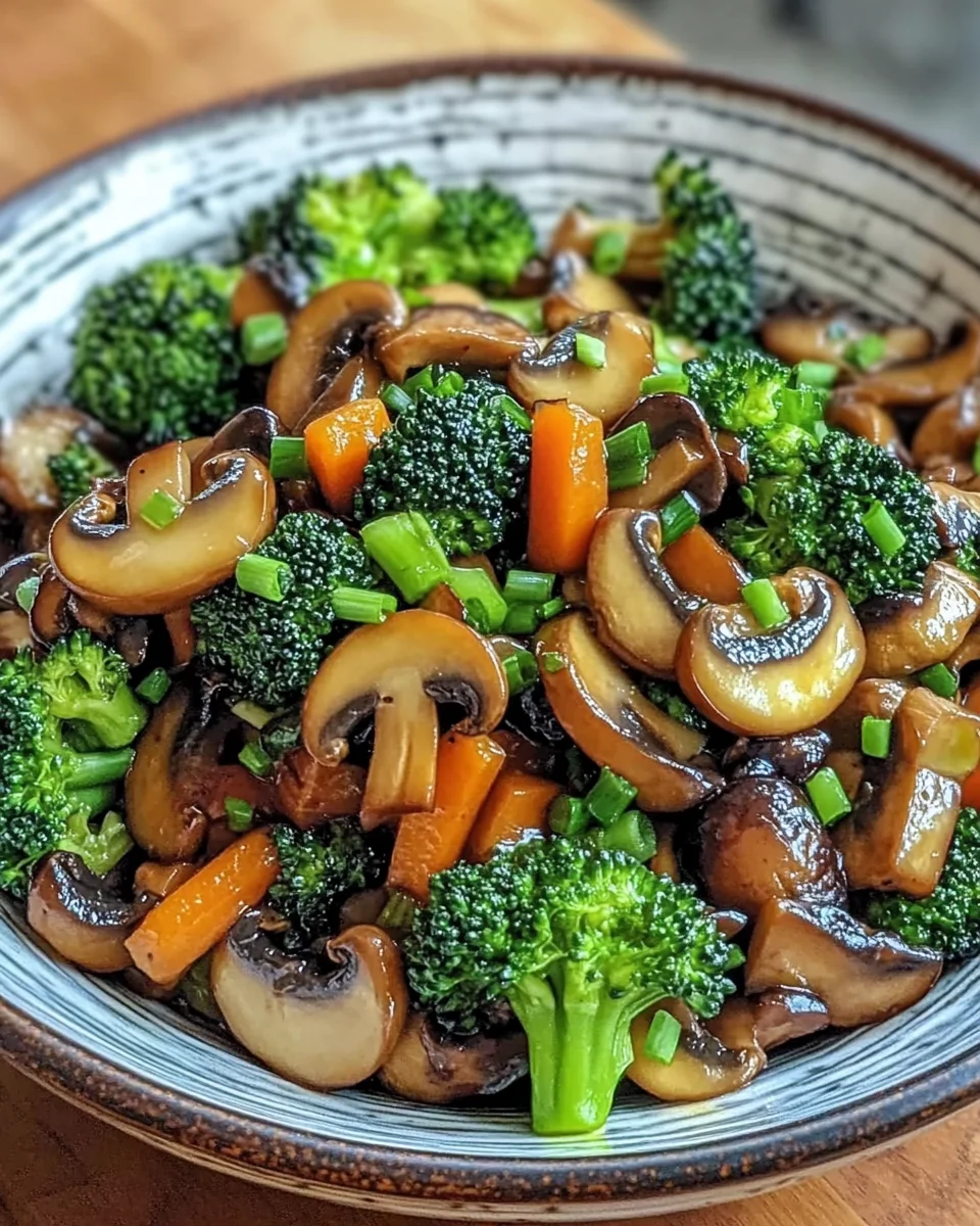 15-Minuten-Pfanne mit Champignons, Brokkoli und Karotten 22 15-Minuten-Pfanne