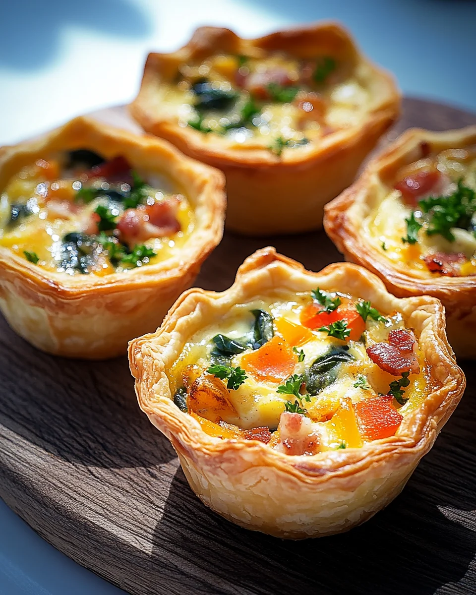 Mini Frühstücks-Quiches 17 Mini