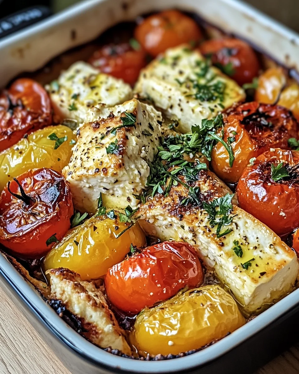 Griechischer Feta Auflauf mit Tomaten 21 Griechischer