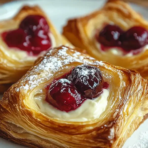 Kirsche Frischkäse Danish