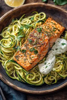 Kräuterlachs auf Zucchinipasta 27 Kräuterlachs auf Zucchinipasta
