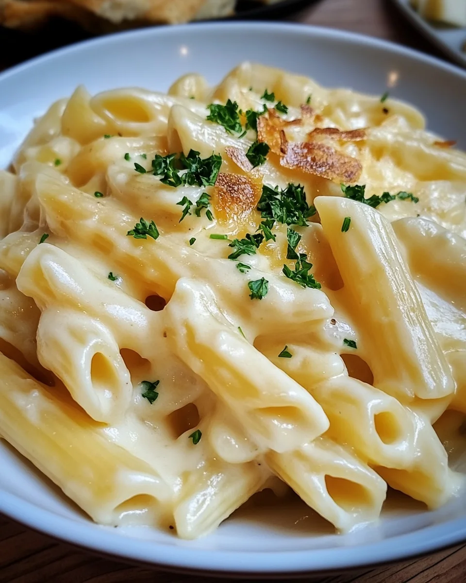 Nudeln in Käse-Sahne-Soße 20 Nudeln