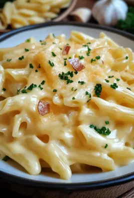 Nudeln in Käse-Sahne-Soße