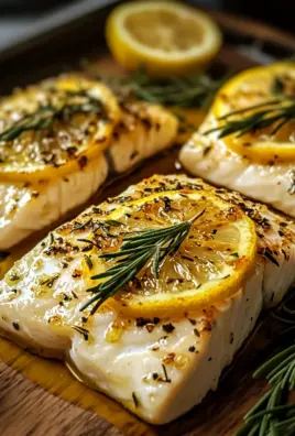 Ofenfisch mit Kräutern und Zitronen 28 Ofenfisch mit Kräutern und Zitronen