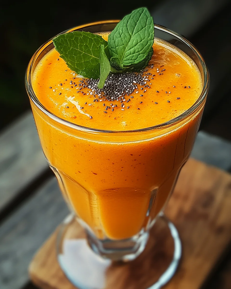Orange Gute-Laune-Smoothie