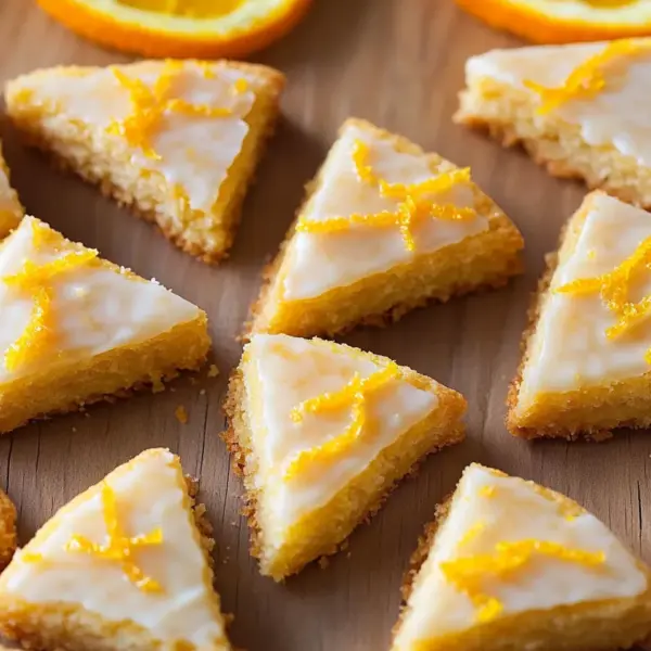 Orangenplätzchen