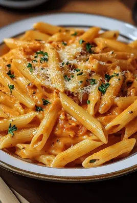 Penne in cremiger Paprikasoße 23 Penne in cremiger Paprikasoße