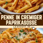 Penne in cremiger Paprikasoße 19 Pinterest Hidden Image