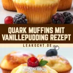 Quark Muffins Mit Vanillepudding Rezept 17 Pinterest Hidden Image