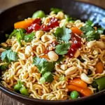 Ramen-Chinesischer H&auml;hnchensalat