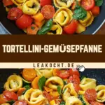 Tortellini-Gemüsepfanne 22 Pinterest Hidden Image