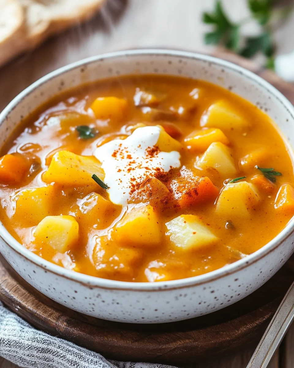 Ungarische Kartoffelsuppe