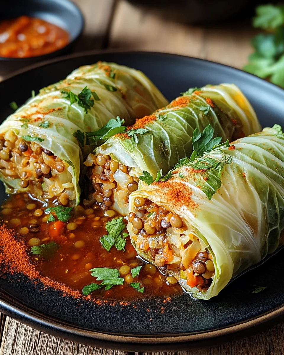 Vegane Kohlrouladen 34 Vegane