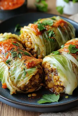 Vegane Kohlrouladen 27 Vegane Kohlrouladen