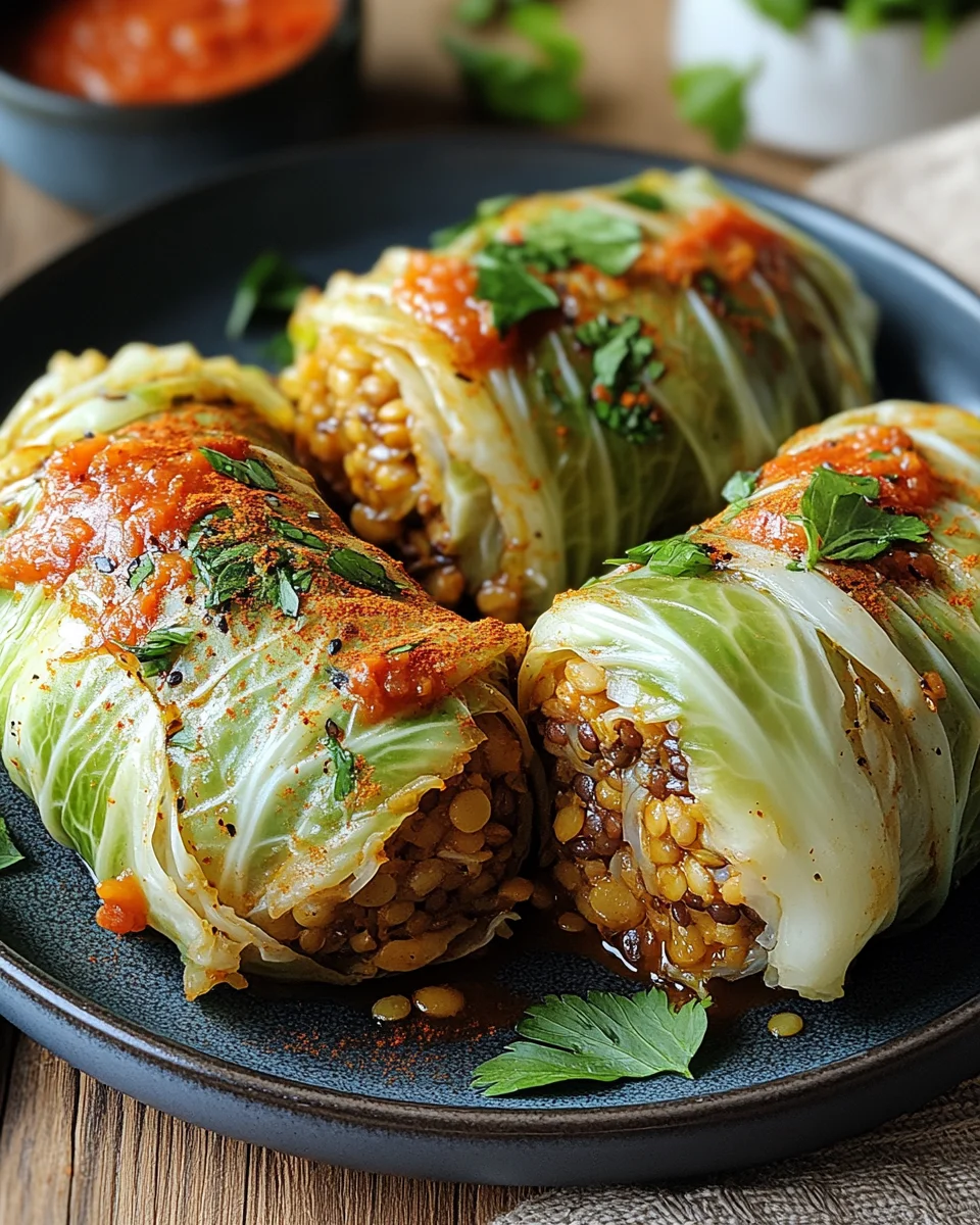 Vegane Kohlrouladen 36 Vegane Kohlrouladen