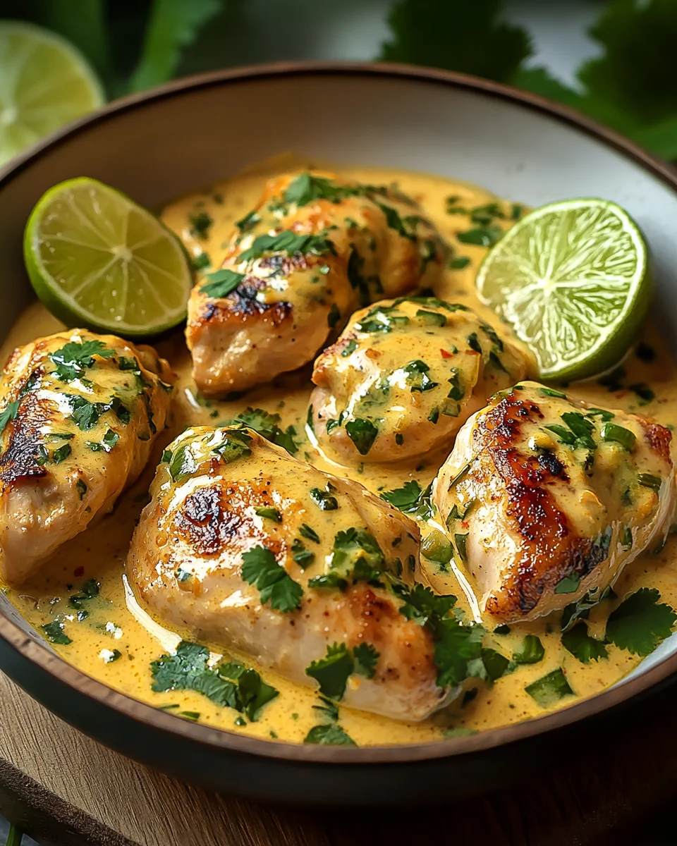 Zartes Hähnchen in Kokos-Limetten-Sauce 26 Zartes