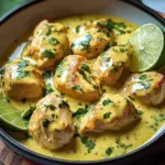 Zartes H&auml;hnchen in Kokos-Limetten-Sauce