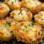 Air Fryer Cheesy Potatoes