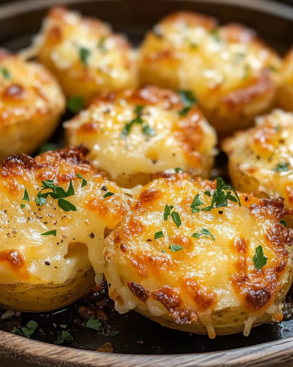 Air Fryer Cheesy Potatoes