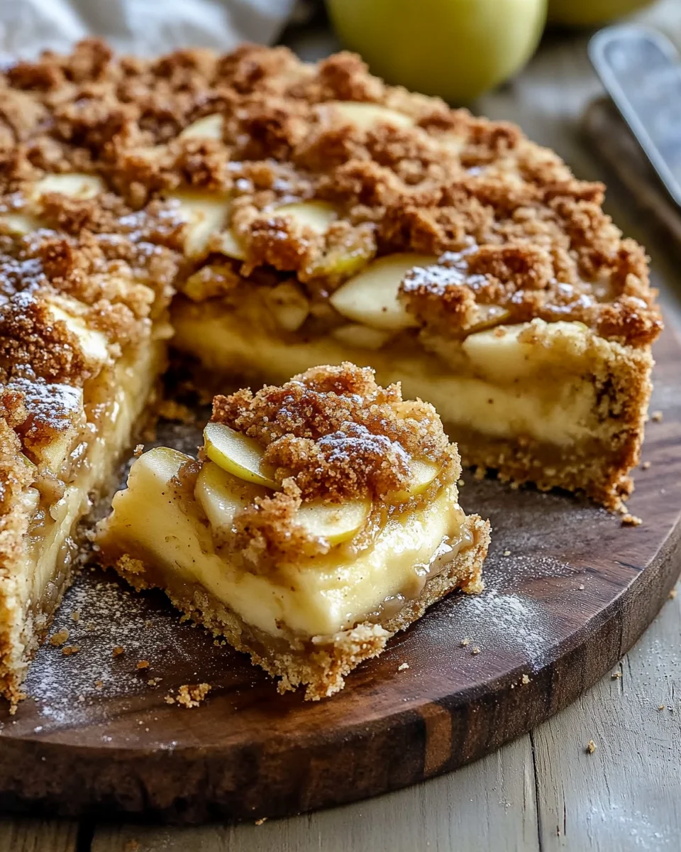 Apfelkuchen vom Blech - mit Pudding und knusprigen Streusel 27 Apfelkuchen vom Blech - mit Pudding und knusprigen Streusel
