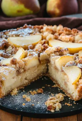 Birnenkuchen mit Streusel 21 Birnenkuchen mit Streusel