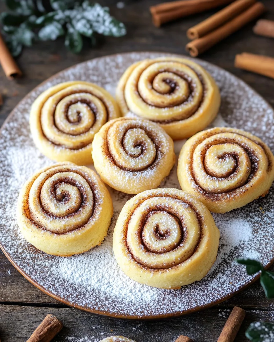 Cinnamon Roll Cookies - Zimtschnecken-Plätzchen 20 Cinnamon