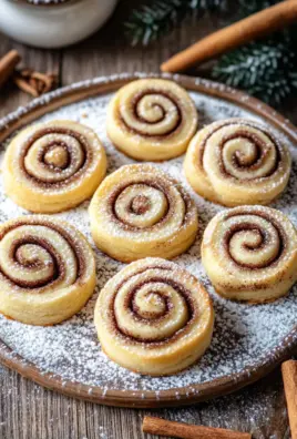 Cinnamon Roll Cookies - Zimtschnecken-Plätzchen 32 Cinnamon Roll Cookies - Zimtschnecken-Plätzchen