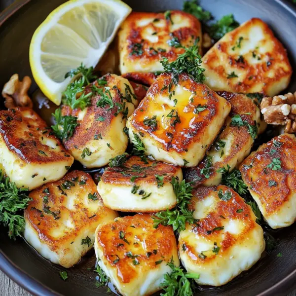 Crispy Pan-Fried Halloumi