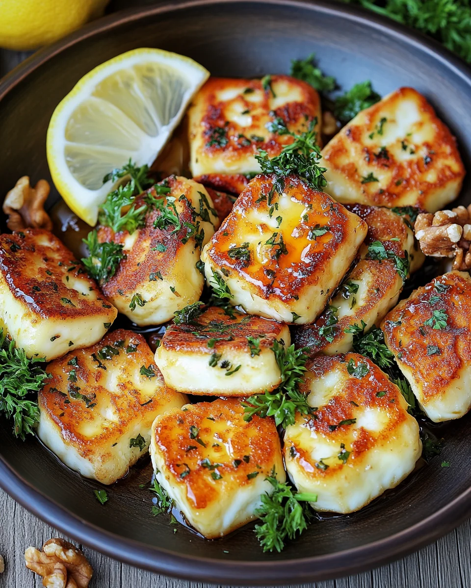 Crispy Pan-Fried Halloumi