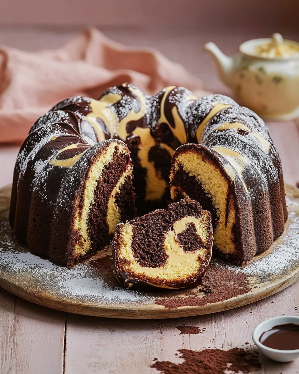 Eierlik&ouml;r-Marmorkuchen