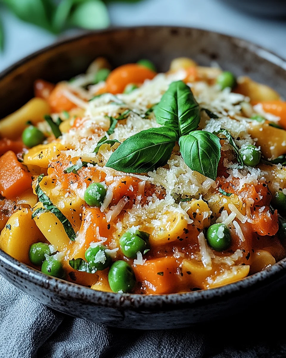 Ein-Topf-Kritharaki mit Gemüse und Parmesan 23 Ein-Topf-Kritharaki