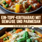 Ein-Topf-Kritharaki mit Gemüse und Parmesan 22 Pinterest Hidden Image
