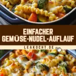 Einfacher Gemüse-Nudel-Auflauf 20 Pinterest Hidden Image