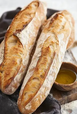 Einfaches Rezept für knuspriges Baguette