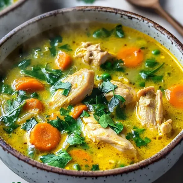 Entzündungshemmende Kurkuma-Hühnersuppe Rezept genießen!