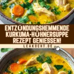 Entzündungshemmende Kurkuma-Hühnersuppe Rezept genießen! 21 Pinterest Hidden Image