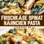 Frischkäse Spinat Hähnchen Pasta 17 Pinterest Hidden Image