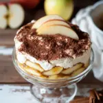 Fruchtiger Apfel Tiramisu ohne Ei - gelingsicheres und einfaches Rezept